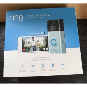 Ring Video Doorbell 2 1080p HD Wire-Free Smart Security Camera 88LP000CH000